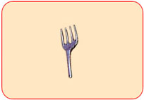 Hand  Fork  (Weeding  Fork) Aluminium Body