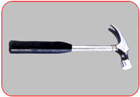 Claw Hammer Steel  Shaft  with  Rubber Grip