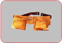 11  Pocket  Leather  Tool Apron Standard Model