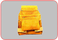 9  Pocket  Split Leather Carpenter Dry Wall  Bag